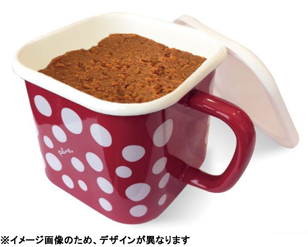 Amazon｜豊琺瑯 ホーロー マルチスクエアポット ネイビー OHANA 1450ml
